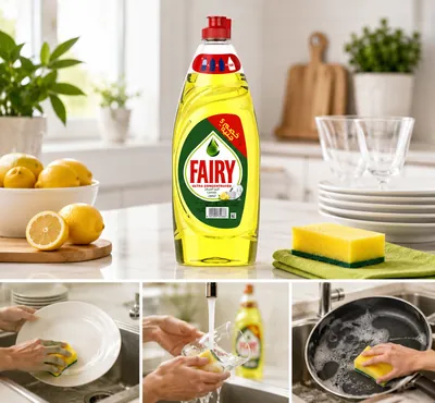 Fairy Lemon Dish Sanitizer