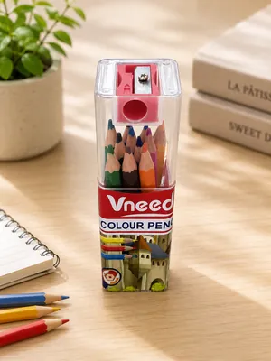 Wooden Color Pencil Set Box