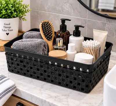 Rectangular Plastic Basket