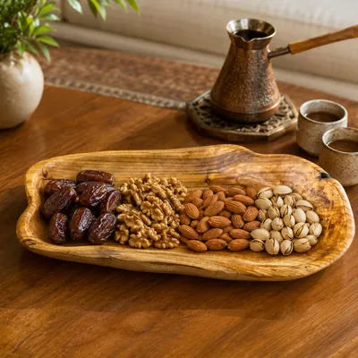 Assorted Wooden Plate
