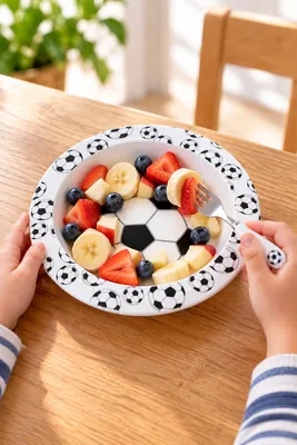 Plastic Football Plate