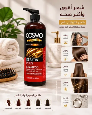 Cosmo Keratin Shampoo
