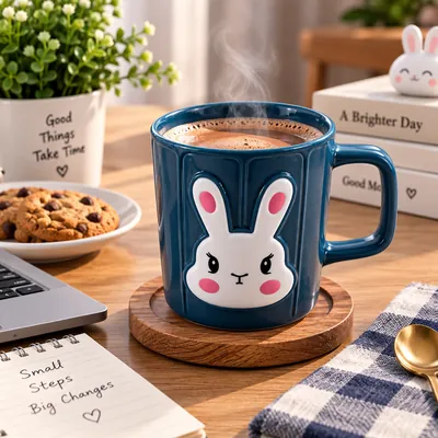 Ceramic Bunny Mug
