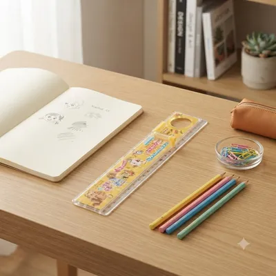 Colorful 3D Ruler for Kids