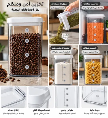 Transparent Storage Container