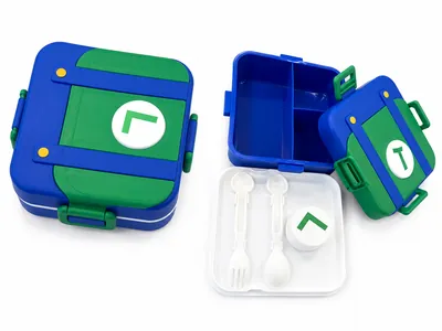 Bag-shaped lunch box