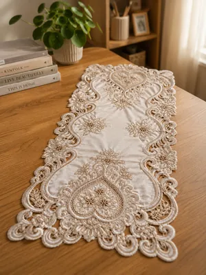 Fabric tablecloth