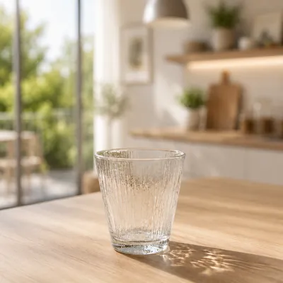 Glass Juice Cups Set
