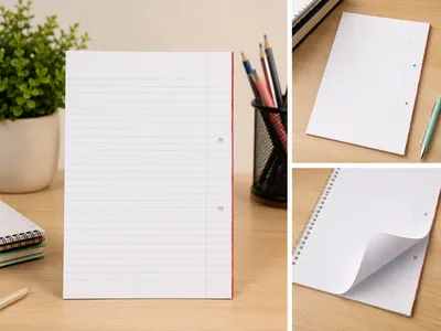 Punched notebook