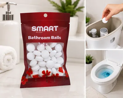 Smart toilet balls