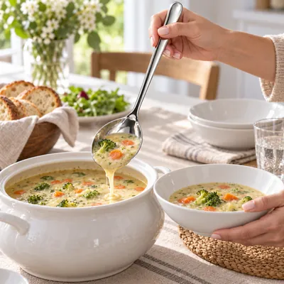 Stainless Steel Food Ladle