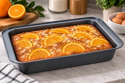 Rectangular oven tray
