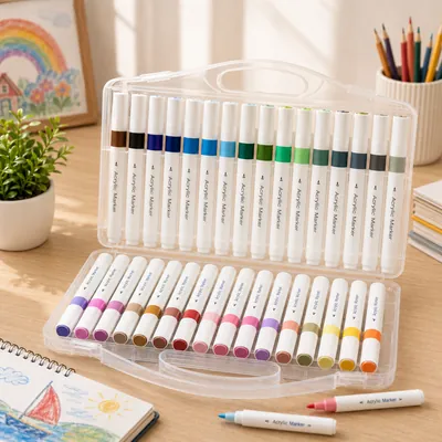 Felt-Tip Coloring Pen Set