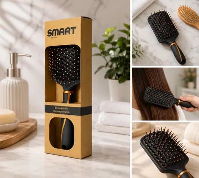 Large Square Hair Brush