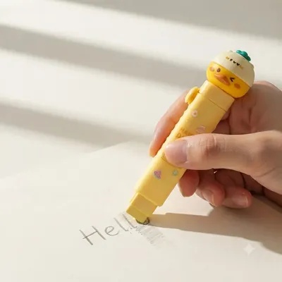 Innovative eraser with case