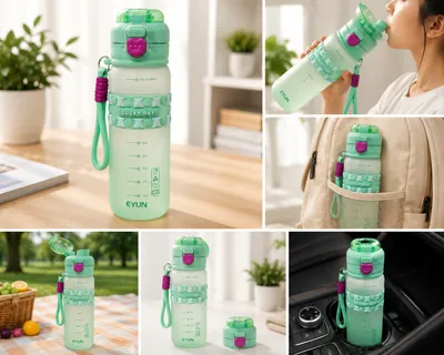 Two-tone water bottle