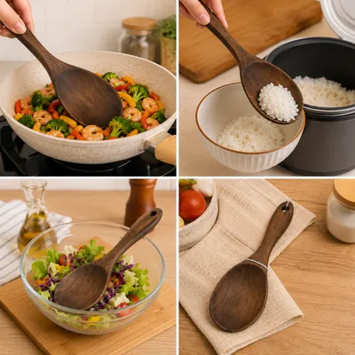 Smart Wooden Ladle