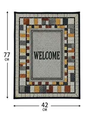 Colorful Welcome Doormat