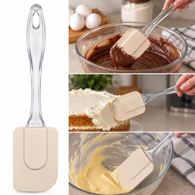 Small silicone spoon
