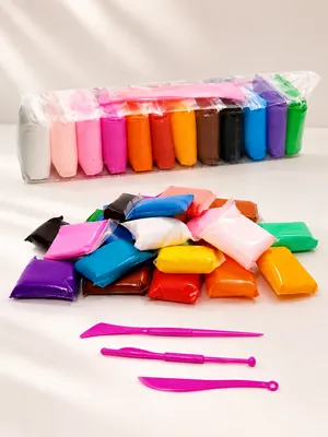 Small Colored Modeling Clay