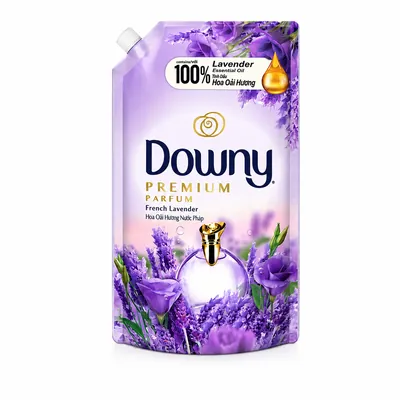 Downy fabric softener with lavender scent