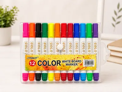 Colored Whiteboard Marker Set