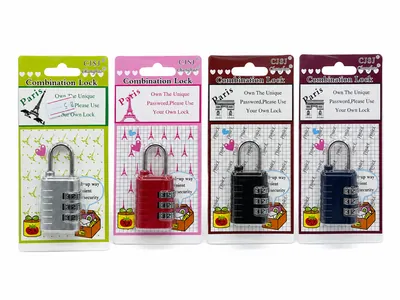 Multi-Color Combination Lock