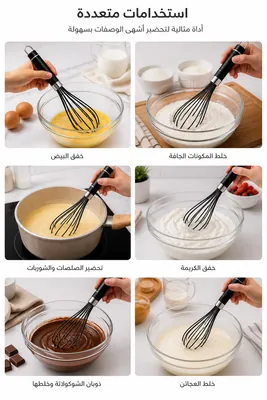 Silicone whisk