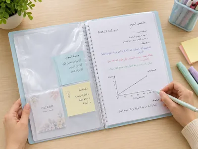 Transparent display folder
