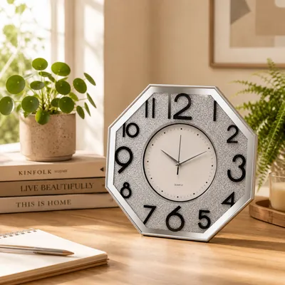 Hexagonal Wall Clock