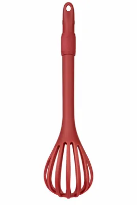 Egg whisk with tongs