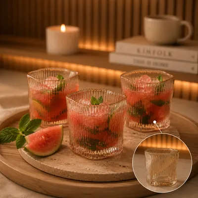 Glass cups