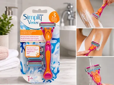 Simply Venus 3 Blades Razor