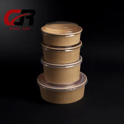 Crystal Plast Kraft Paper Bowls