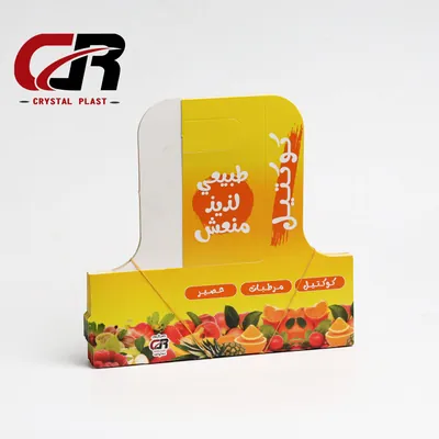 CRYSTAL PLAST Juice Display Box