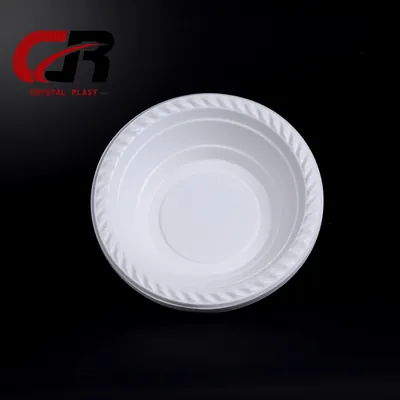 צלחת פלסטיק חד-פעמית Crystal Plast