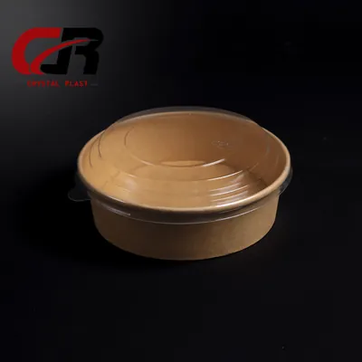 Crystal Plast Bowl with Lid