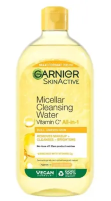 Garnier Micellar Cleansing Water with Vitamin C to Brighten Skin Appearance 700 ml