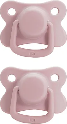 Silicone Pacifier Duo 0–6 Months – Twigy 2-Pack Silicone Pacifier