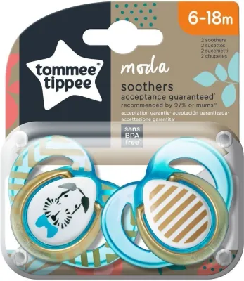 מוצצים סדרת מודה 6-18 בנים Tommee Tippee