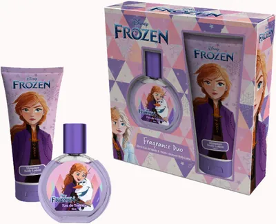 Frozen perfume set + shimmering body lotion 50 ml + 150 ml