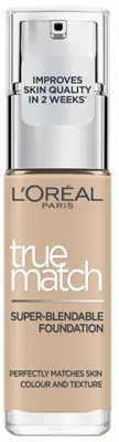 מייקאפ Loreal Paris מסדרת True Match בגוון 2C Vanilla Rose - נפח 30 מ''ל