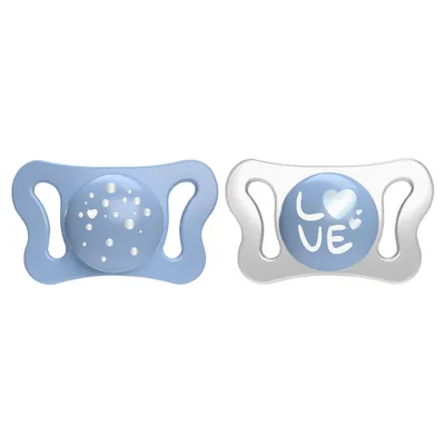 Chicco silicone pacifier duo 0–2 months Physio Micro (Blue) – Chicco PhysioForma Micro