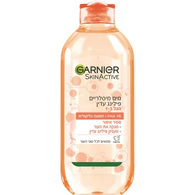 Gentle Exfoliating Micellar Water 400 ml | GARNIER Face Care