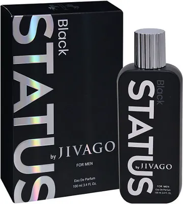 JIVAGO STATUS BLACK Eau de Parfum for Men 100 ml