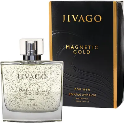 JIVAGO MAGNETIC GOLD Eau de Parfum for Men (branch pickup only) 100 ml