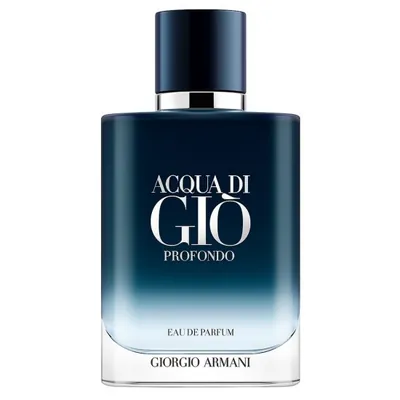 عطر رجالي 100 مل Giorgio Armani Acqua Di Gio Profondo أو دو بارفان E.D.P - قابل لإعادة التعبئة - عبوة جديدة