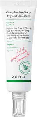 AXIS-Y Physical Sunscreen SPF 50+, 50 ml