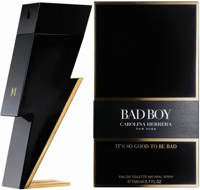 Men's perfume 100 ml Carolina Herrera Bad Boy Eau de Toilette (E.D.T) 419.9