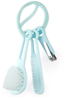 Twigy brush, comb and nail clipper set